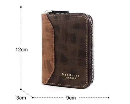 Portefeuille Luxe en Cuir Synthétique