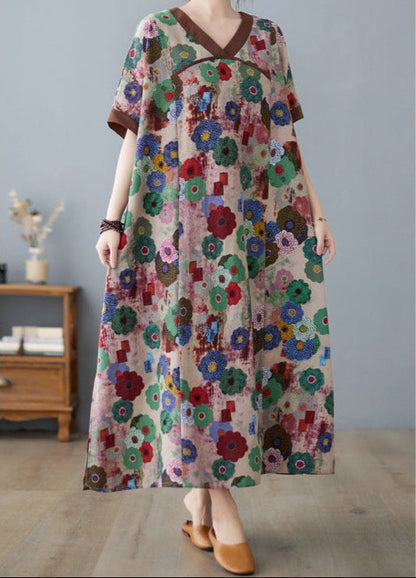 Robe Bohème Fleurie – Légèreté & Élégance Naturelle