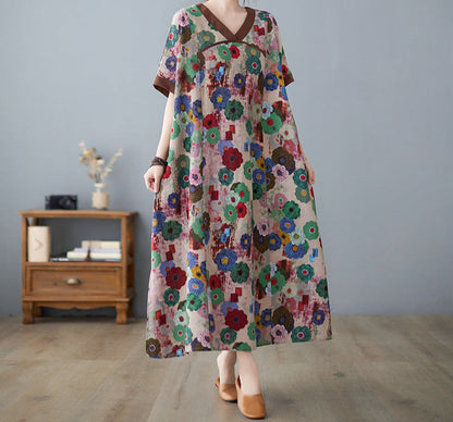 Robe Bohème Fleurie – Légèreté & Élégance Naturelle