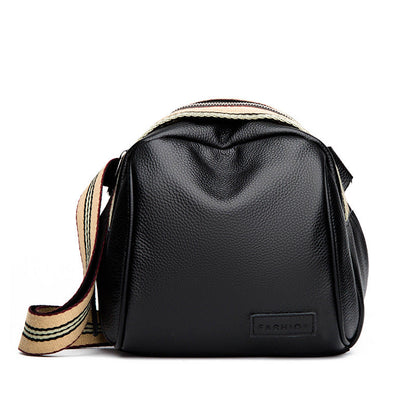 Sac Carré Chic en Cuir