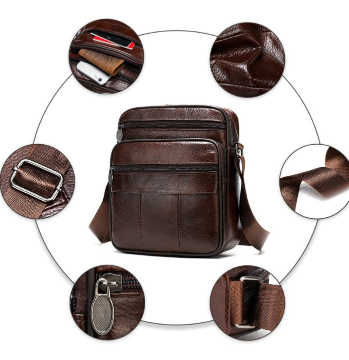 Sac en Cuir Carré Chic