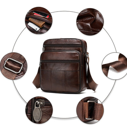 Sac en Cuir Carré Chic