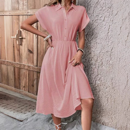 Robe Élégante en Coton – Confort et Style